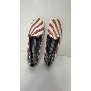Keds Women Crashback Patriotic Slip-On Shoe Red/White/Blue 9.5